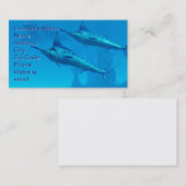 Carte de visite Marlin (Devant / Derrière)