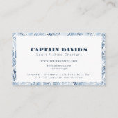 Carte De Visite Marlin Sport Pêche Charters Bateau (Dos)