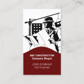 Carte de visite Maroon (Devant)