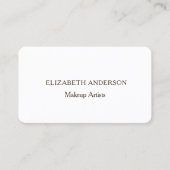 Carte De Visite Marque couleur Qr code média social (Devant)