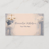 Carte De Visite Marque de bureau d'impôt professionnel (Devant)