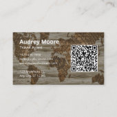 Carte De Visite Marque de l'agent de voyage (Devant)