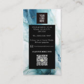 Carte De Visite Marque de luxe Mable et professionnel de la financ (Dos)