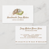 Carte De Visite Marque de savon maison (Devant / Derrière)