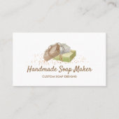 Carte De Visite Marque de savon maison (Devant)