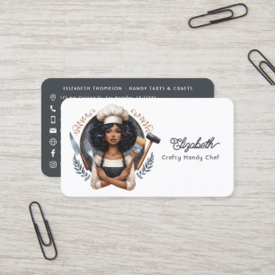 Carte De Visite Marque d'entreprise de création Afro Glam audacieu