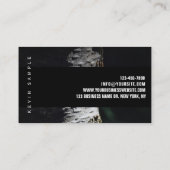 Carte De Visite Marque du service d'enlèvement d'arbre moderne (Dos)