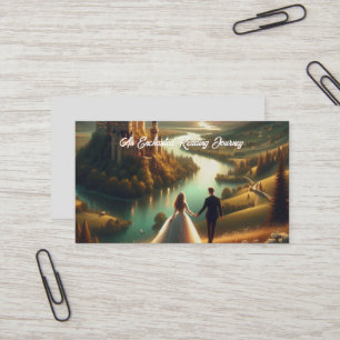 Carte De Visite Marque-page de la promenade féerique paysage encha