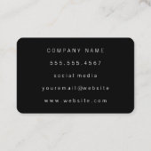 Carte De Visite marques (Dos)