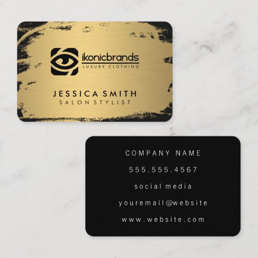 Carte De Visite marques (Devant / Derrière)