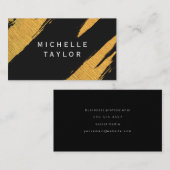 Carte De Visite Marques artistiques Gold (Devant / Derrière)