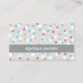 Carte De Visite Marques texturées (fruité) (Devant)