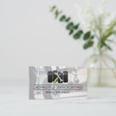 Carte De Visite Marteau à clé | Magasin de pneus (Debout devant)