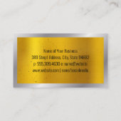 Carte De Visite Marteau à clé | Métallique (Dos)