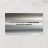 Carte De Visite Marteau de clé de construction | Métallique (Dos)