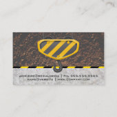 Carte De Visite Marteaux Casquettes durs | Hook Pulley | Construct (Dos)