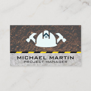 Carte De Visite Marteaux Casquettes durs   Hook Pulley   Construct