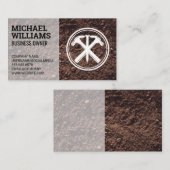 Carte De Visite Marteaux et ongles | Entrepreneur en construction (Devant / Derrière)