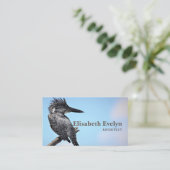 Carte De Visite martin-pêcheur géant (Debout devant)