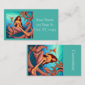 Carte De Visite Martini à cheveux longs Mermaid Thunder_Cove (Devant / Derrière)