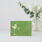 Carte De Visite Martini brillent - potelé (Debout devant)