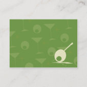 Carte De Visite Martini brillent - potelé (Dos)