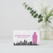 Carte De Visite Martini Shaker | Ville (Debout devant)