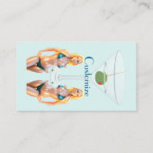 Carte De Visite Martini time Bikini Babe Thunder_Cove  (Dos)