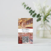 Carte De Visite Mary Cassatt - Loge de collier de perles pour femm (Debout devant)