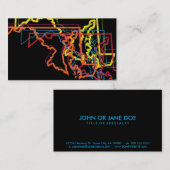 Carte De Visite maryland pride flou (Devant / Derrière)