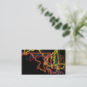 Carte De Visite maryland pride flou (Debout devant)