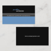 Carte de visite masculin (Devant / Derrière)