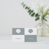 Carte De Visite Masculin anglais-espagnol d'interprète/traducteur (Debout devant)