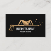 Carte De Visite Masculine de puissance de lavage de pression profe (Devant)