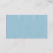 CARTE DE VISITE MASCULINE :: pinstripe minimal 14 (Dos)