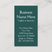 carte de visite mason jar daisies (Dos)