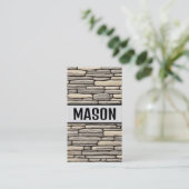 Carte De Visite Mason Moderne (Debout devant)