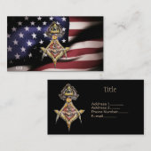 Carte De Visite Masonic EyeSs (Devant / Derrière)