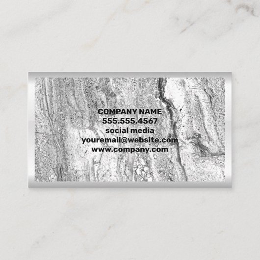 Carte De Visite Masonnerie | Construction | Matériel de constructi (Dos)