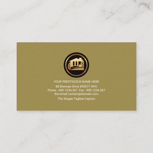 Carte De Visite Masonnerie de mur de pierre en brique ancienne en  (Dos)