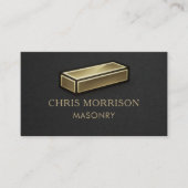 Carte De Visite Masonry Bricklayer (Devant)