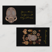 Carte De Visite Masque à gaz à vapeur Thunder_Cove (Devant / Derrière)