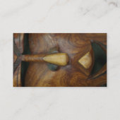 Carte De Visite Masque africain en bois (Dos)