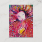 CARTE DE VISITE MASQUE EN ROUGE (Dos)