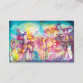 Carte De Visite MASQUERADE Danse Musique, Artiste Théâtre, Violet (Dos)