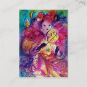 Carte De Visite MASQUERADE NUIT, Décor, Artiste de théâtre (Dos)