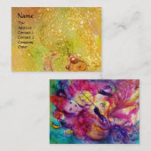 Carte De Visite MASQUERADE NUIT, Décor, Artiste de théâtre (Devant / Derrière)