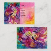 Carte De Visite MASQUERADE NUIT, Décor, Artiste de théâtre (Devant / Derrière)