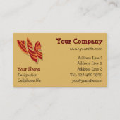 Carte De Visite Masques africains (Devant)