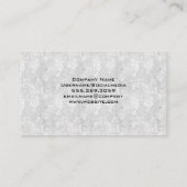 Carte De Visite Masques de théâtre comique et de tragédie (Dos)